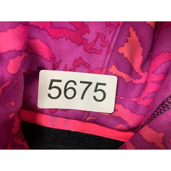 Under Armour Semi-Fitted Storm Hoodie Sweatshirt‎ (Women's Small) Black/Pink - Picture 12 of 12